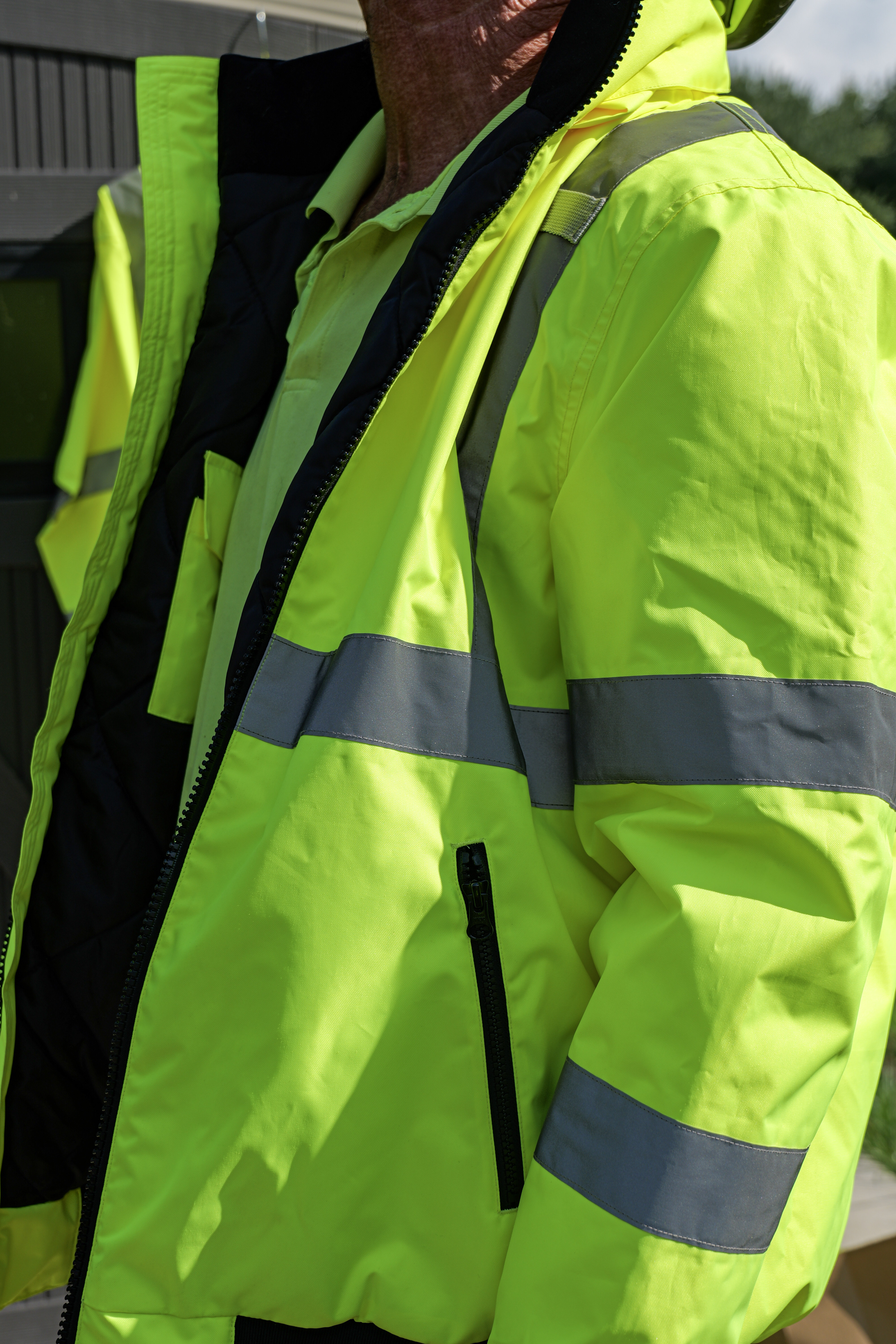 Utiliwear hi-vis insulated outerwear jacket